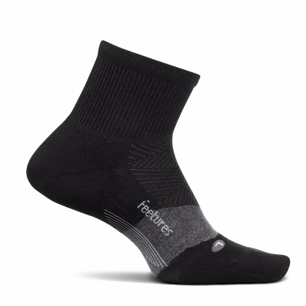 FEETURES - MERINO 10 ULTRA LIGHT QUARTER - CHARCOAL