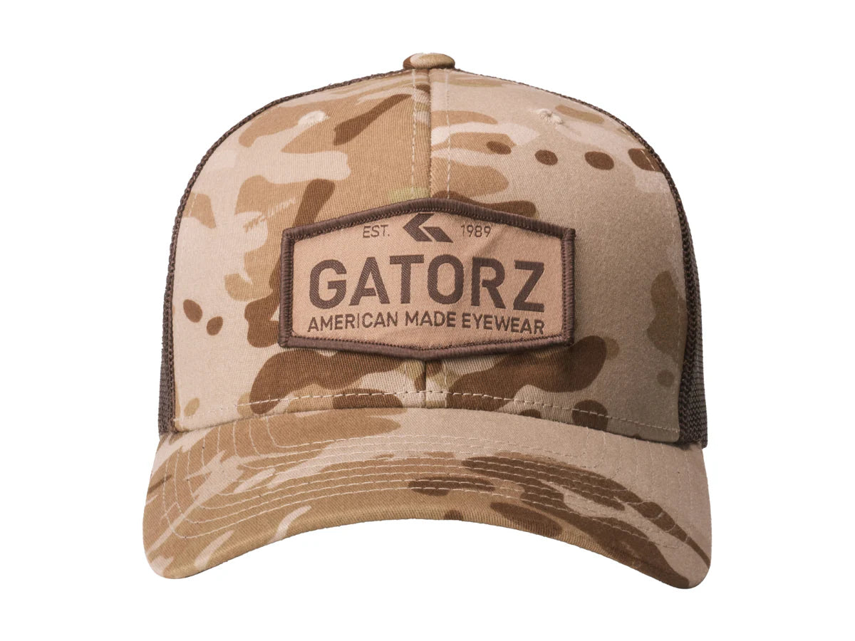Gatorz - Snapback Cap MultiCam® Arid w/ Woven Logo Patch