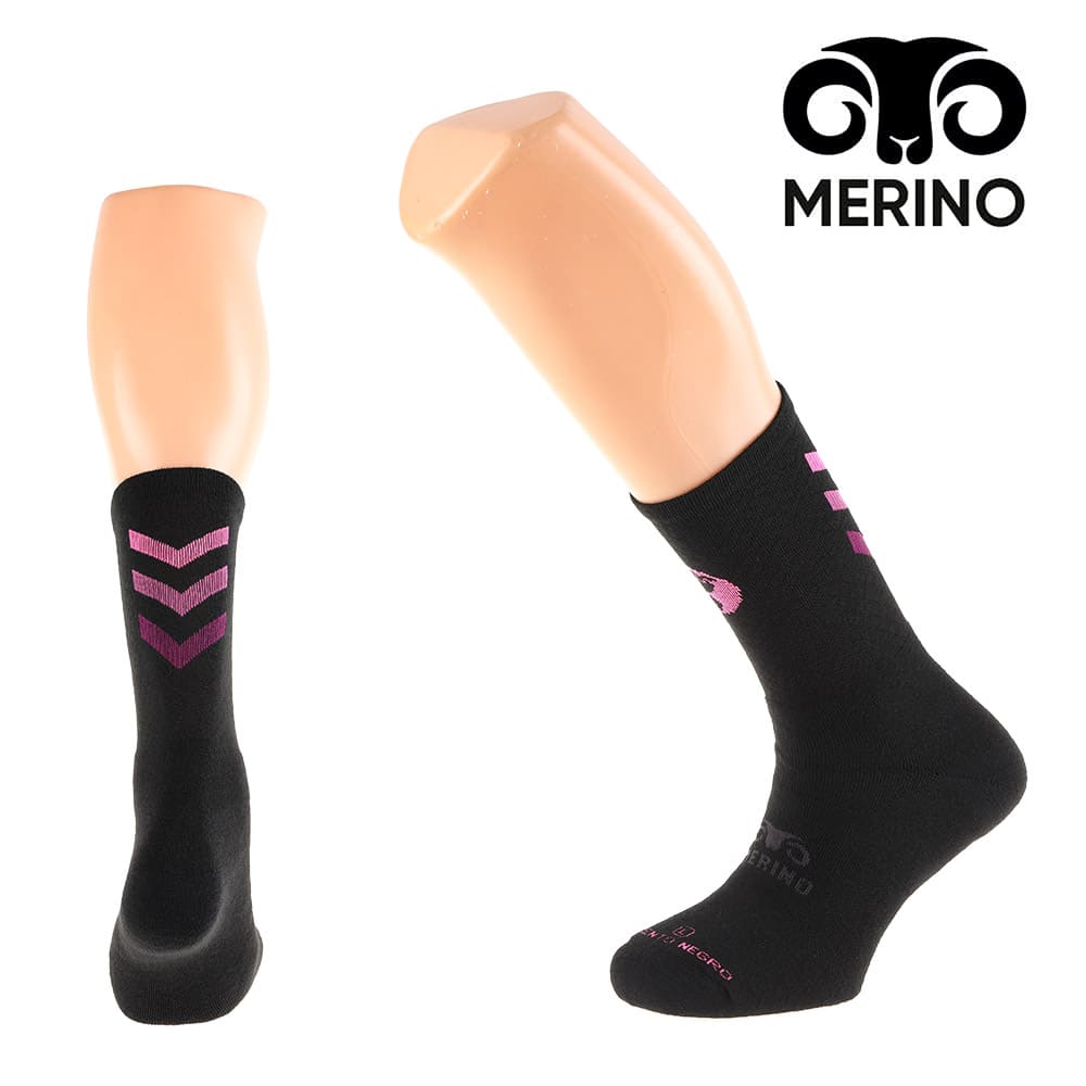 Pimiento Negro - Merino fietssokken