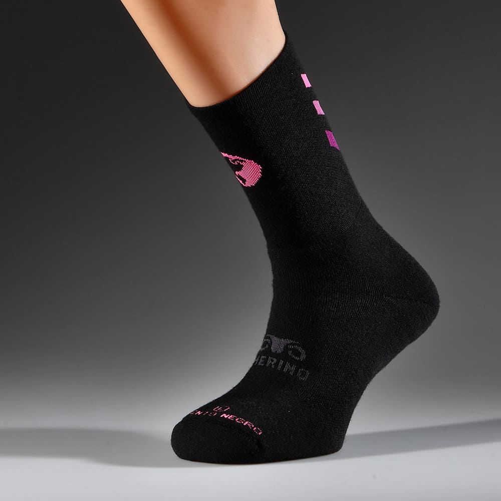 Pimiento Negro - Merino fietssokken