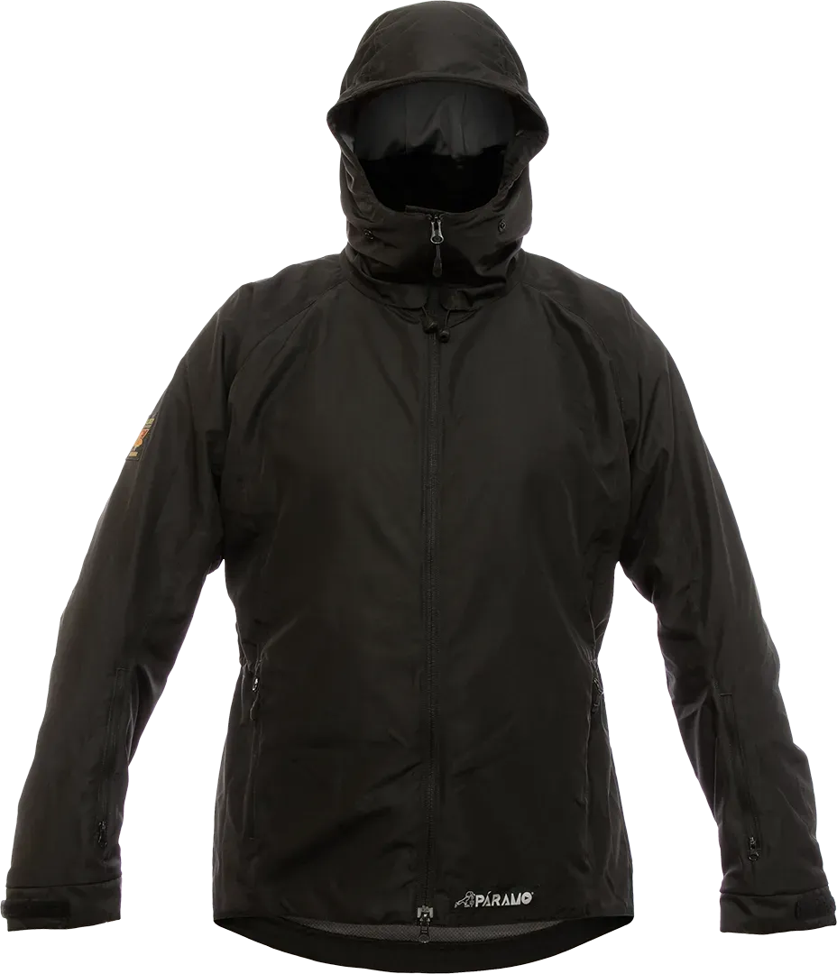 Paramo Caminata Jacket heren zwart voorkant