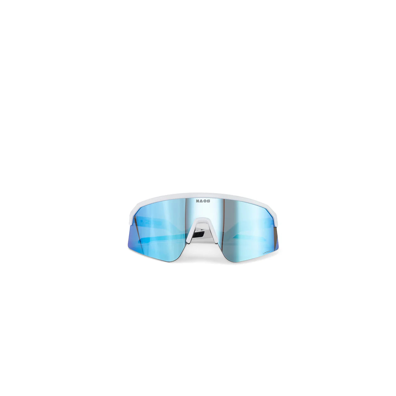 NAOS Ziris Matte White / Blue Lvl. 2 + Clear Lens