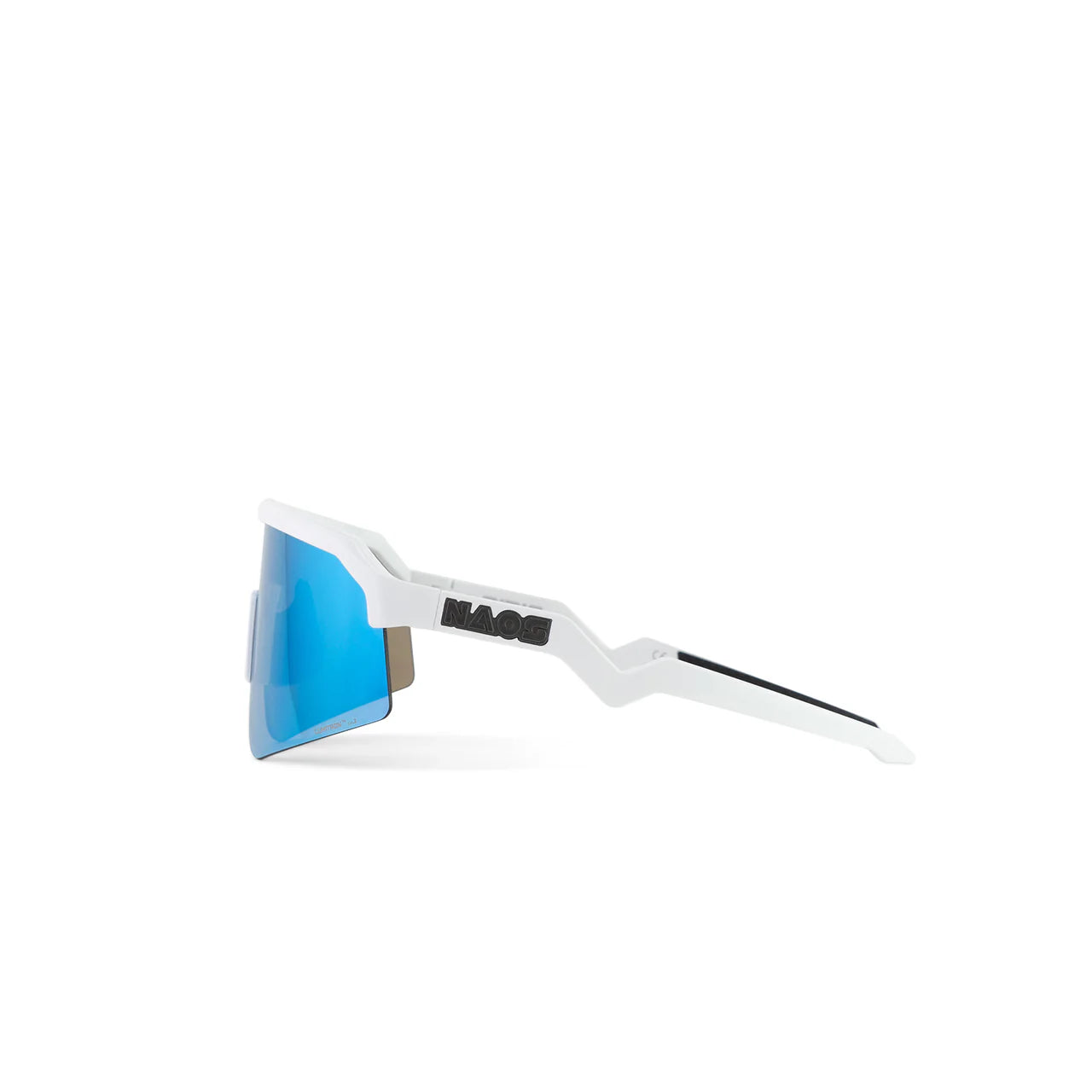 NAOS Ziris Matte White / Blue Lvl. 2 + Clear Lens
