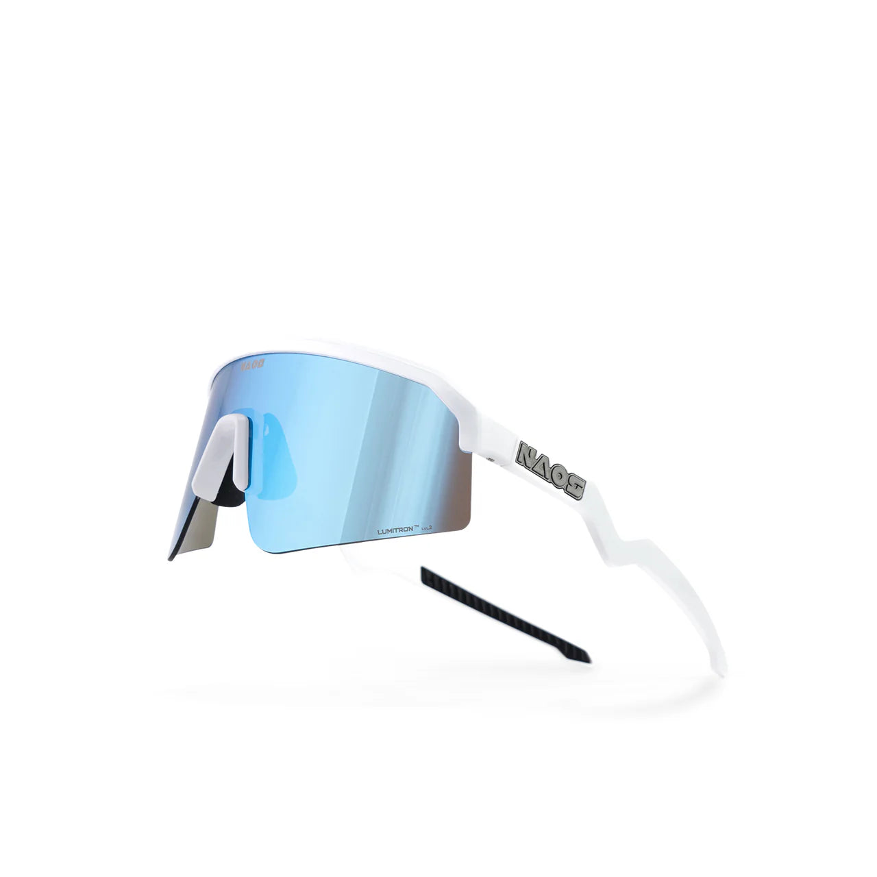 NAOS Ziris Matte White / Blue Lvl. 2 + Clear Lens