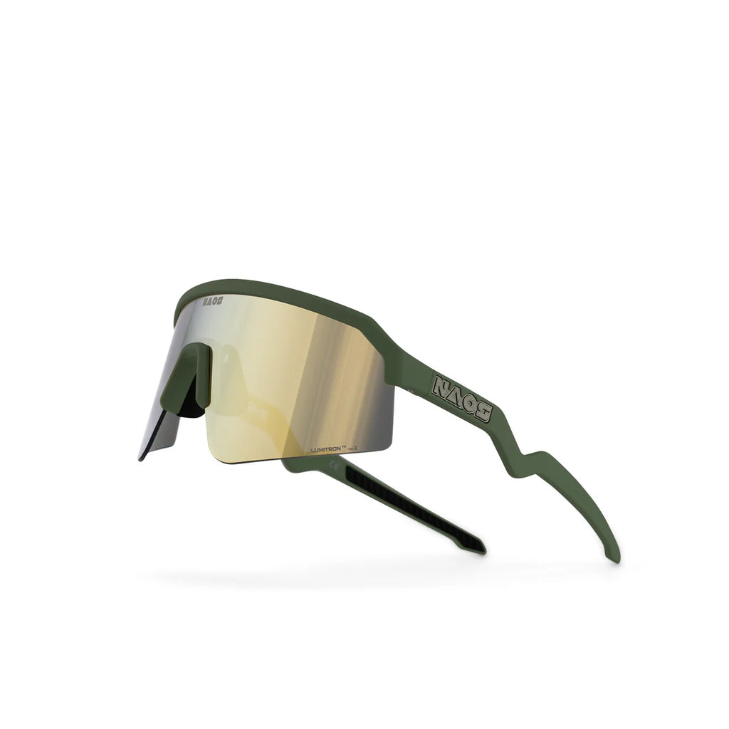 NAOS Ziris Matte Green / Bronze Gold Lvl. 2 + Clear Lens