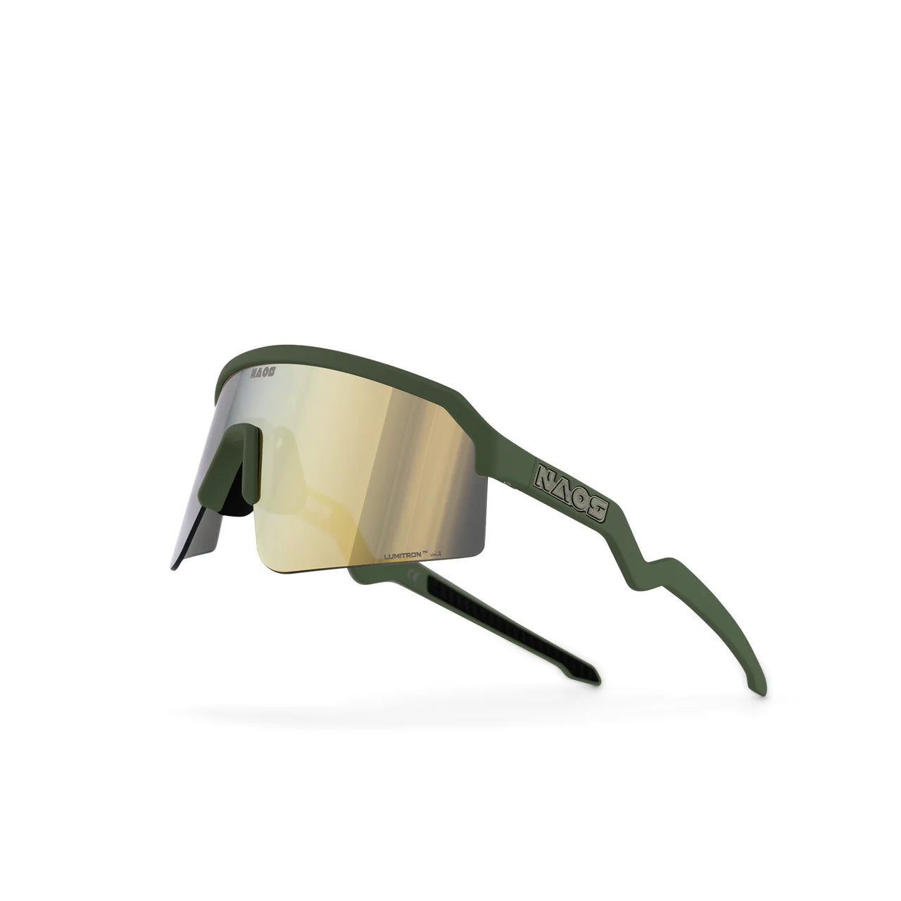 NAOS Ziris Matte Green / Bronze Gold Lvl. 2 + Clear Lens