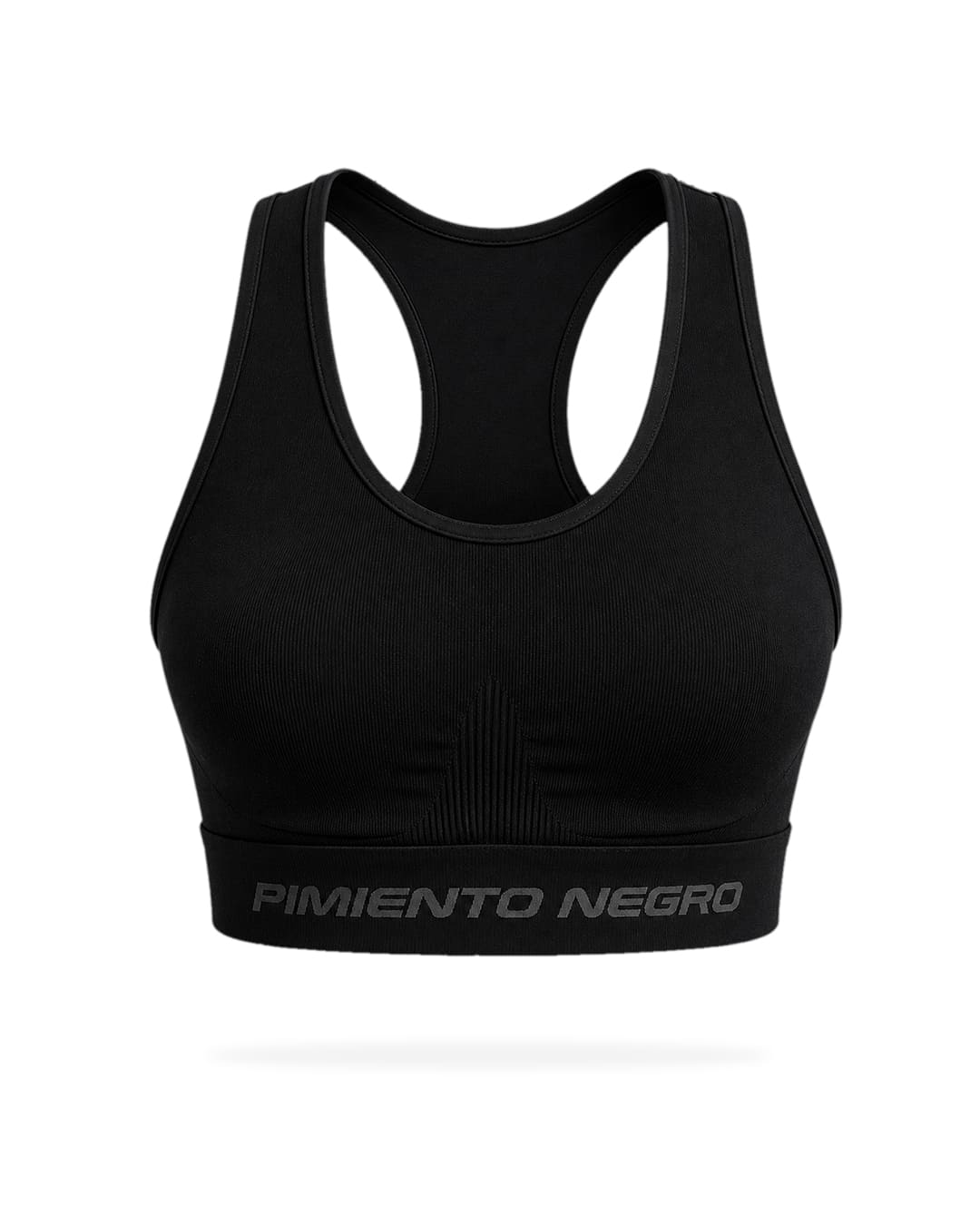 Pimiento Negro - Saturno sports top women - Zwart