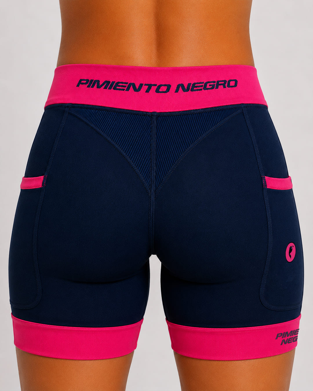Pimiento Negro - Eclipse compression shorts women - Marineblauw