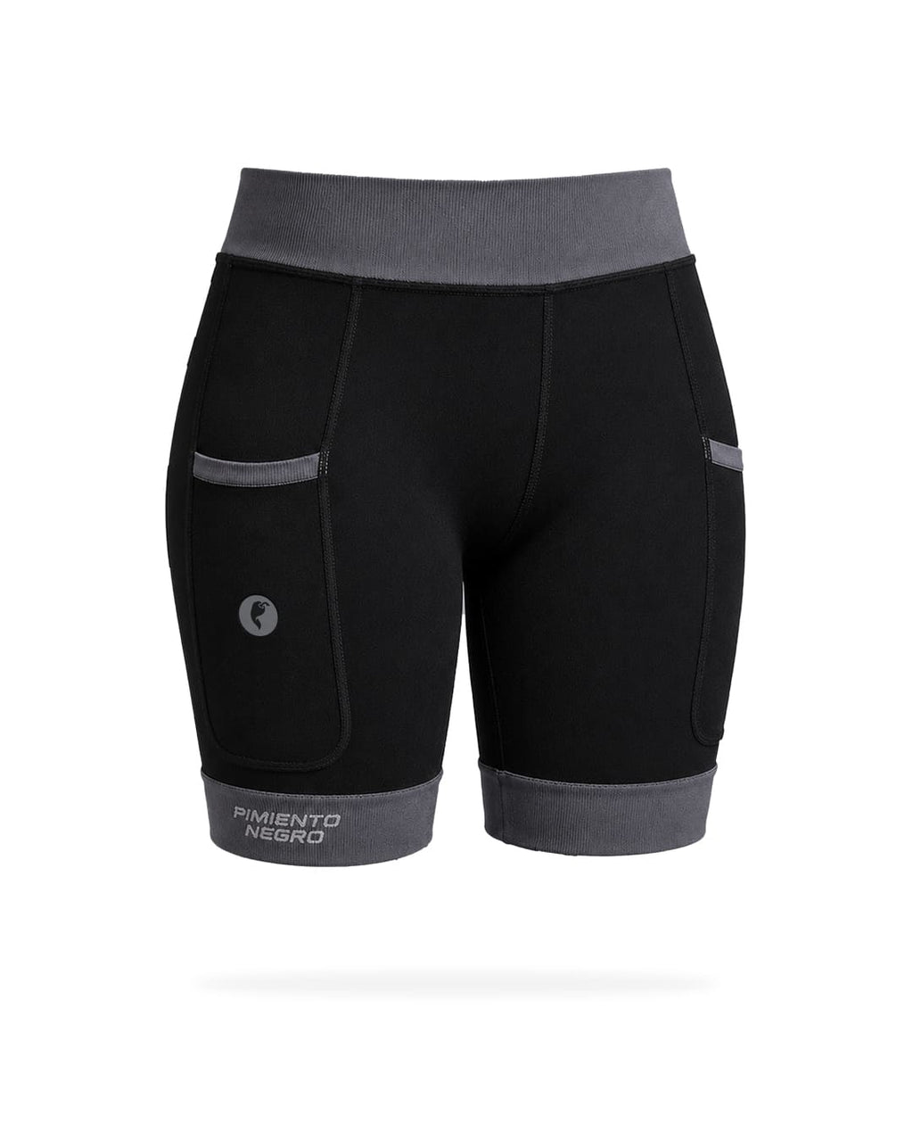 Pimiento Negro - Eclipse compression shorts women - Zwart