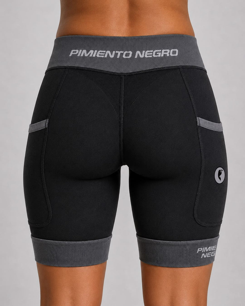 Pimiento Negro - Eclipse compression shorts women - Zwart
