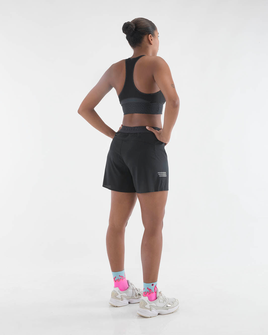 Pimiento Negro -  running shorts women
