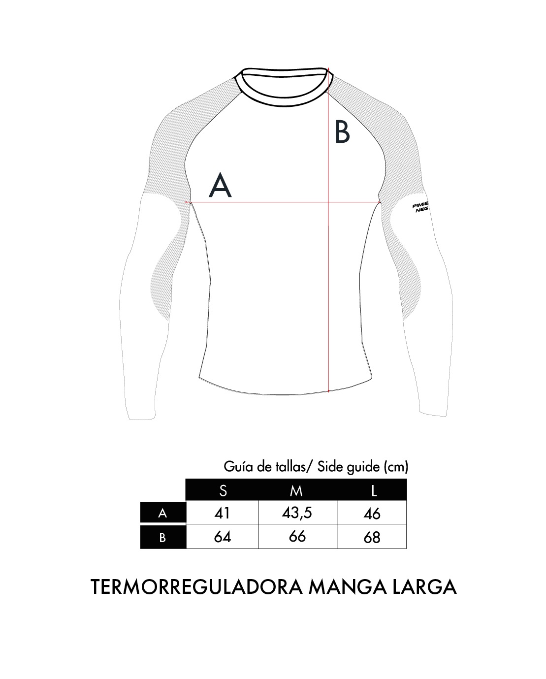 Pimiento Negro - Trail running longsleeve