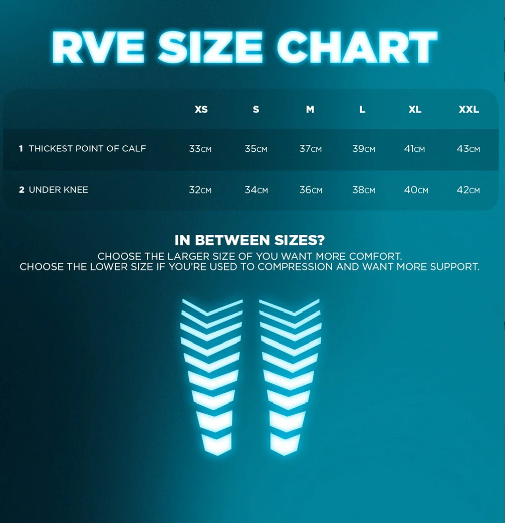RVE - Elite Compression Calf Sleeves