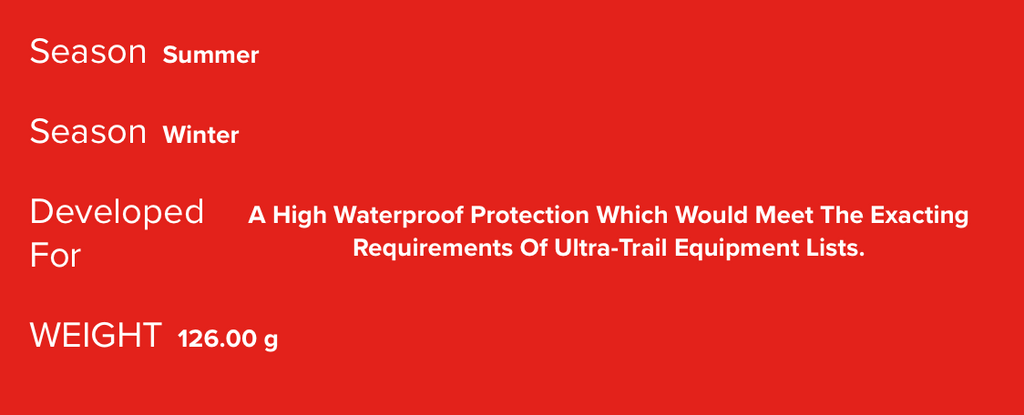 Compressport - Thunderstorm Waterproof Jacket