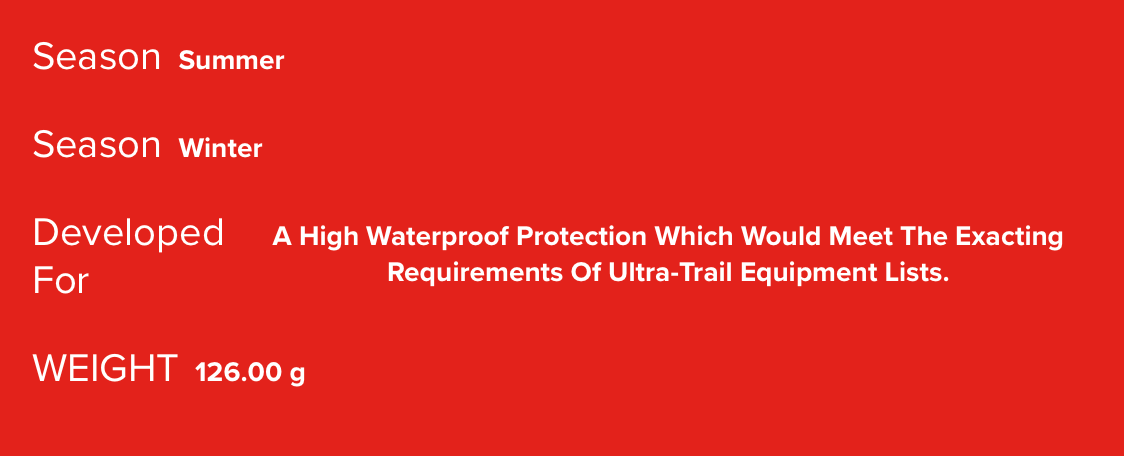 Compressport - Thunderstorm Waterproof Jacket