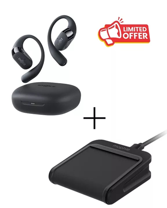 Shokz OpenFit 2+ &  GRATIS draadloze lader