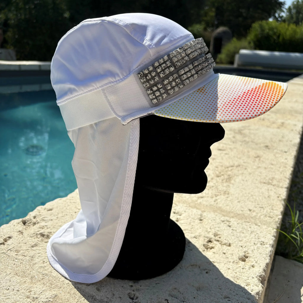 OMIUS - Pet met nekbescherming + 20 cooling pieces