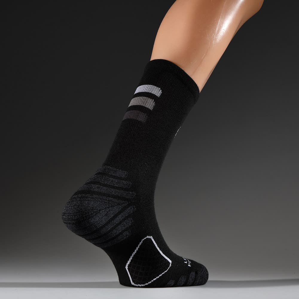 Pimiento Negro - Trailsokken Merino