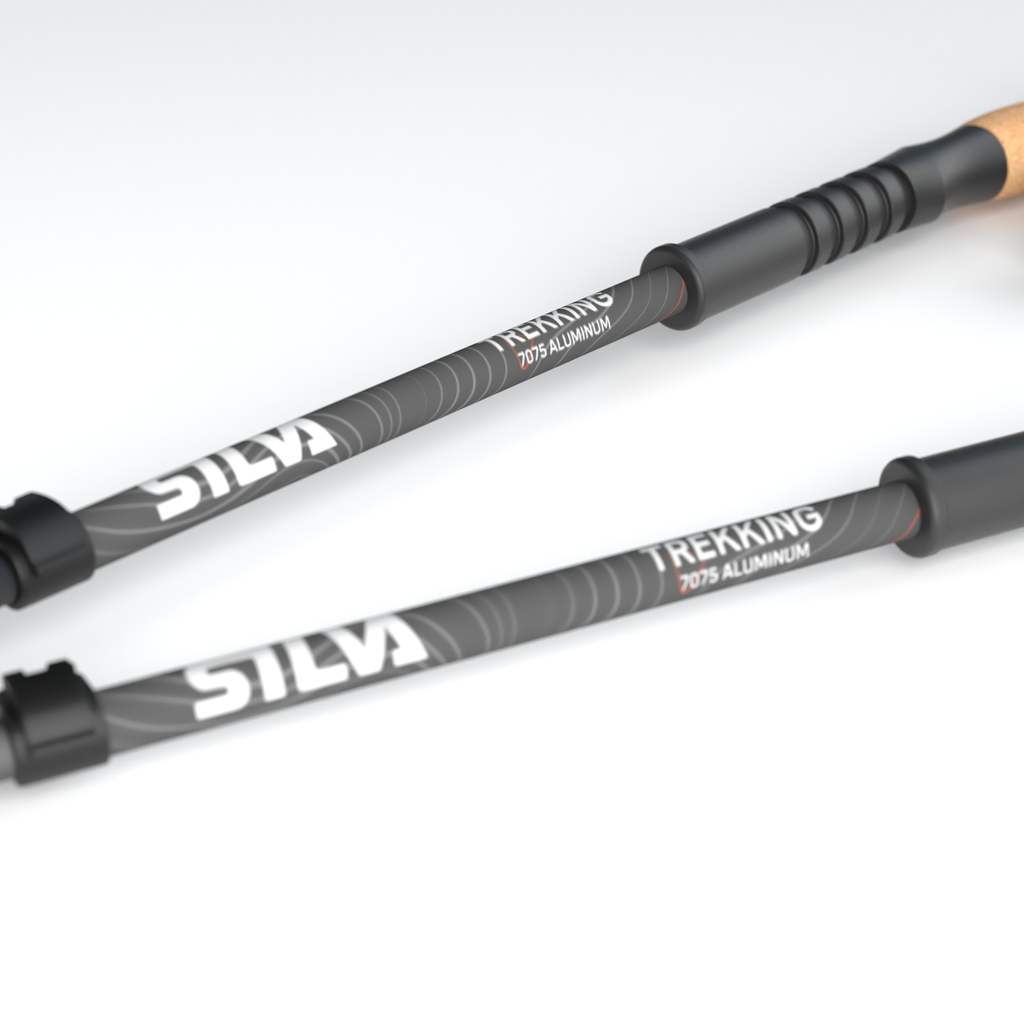 SILVA Trekking Poles Aluminium Cork
