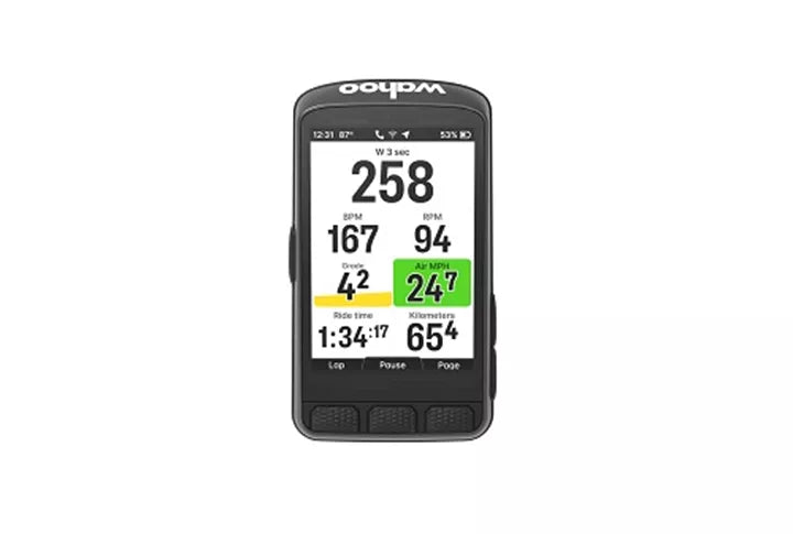 Wahoo Elemnt Ace + GRATIS Close the Gap houder + Bel