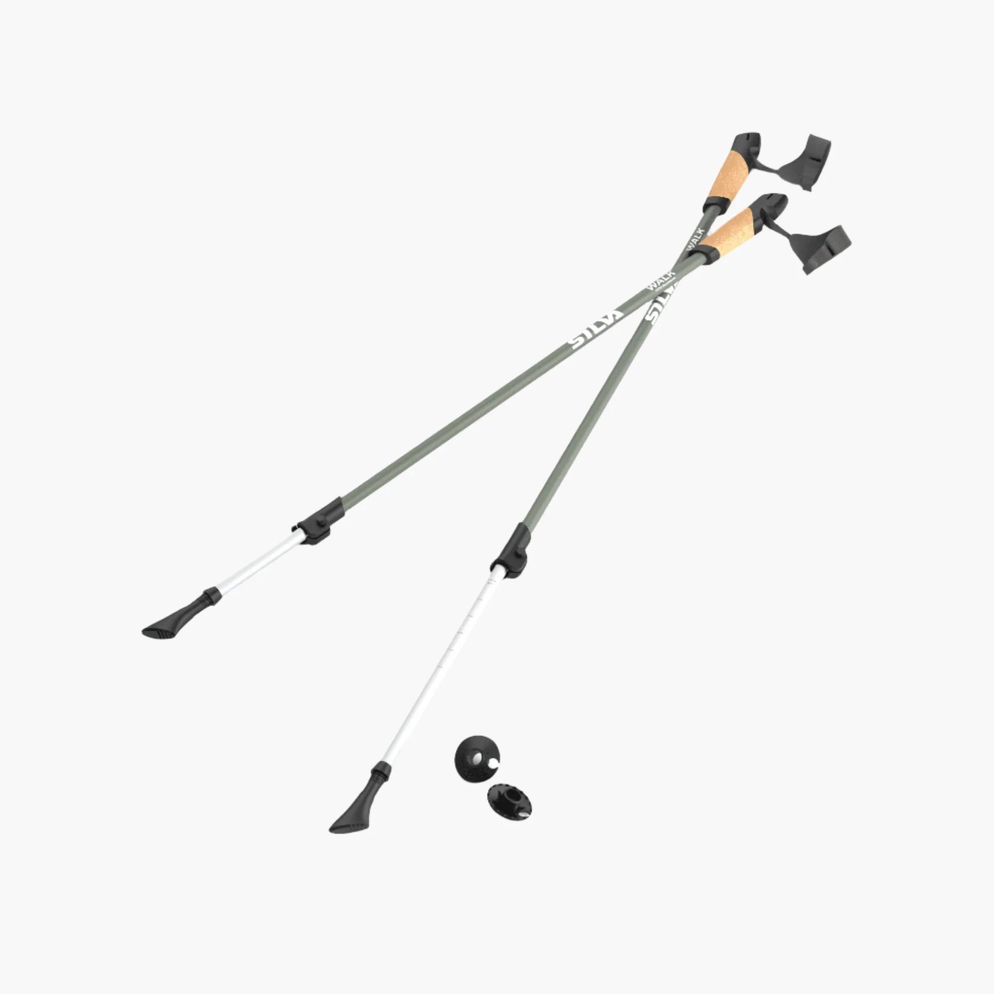 SILVA Walking poles aluminum cork