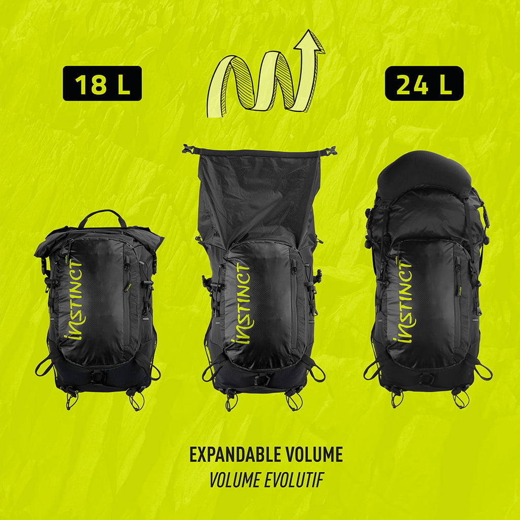 InstinctTrail XX 20-24L+ 2x600ml Soft Flasks