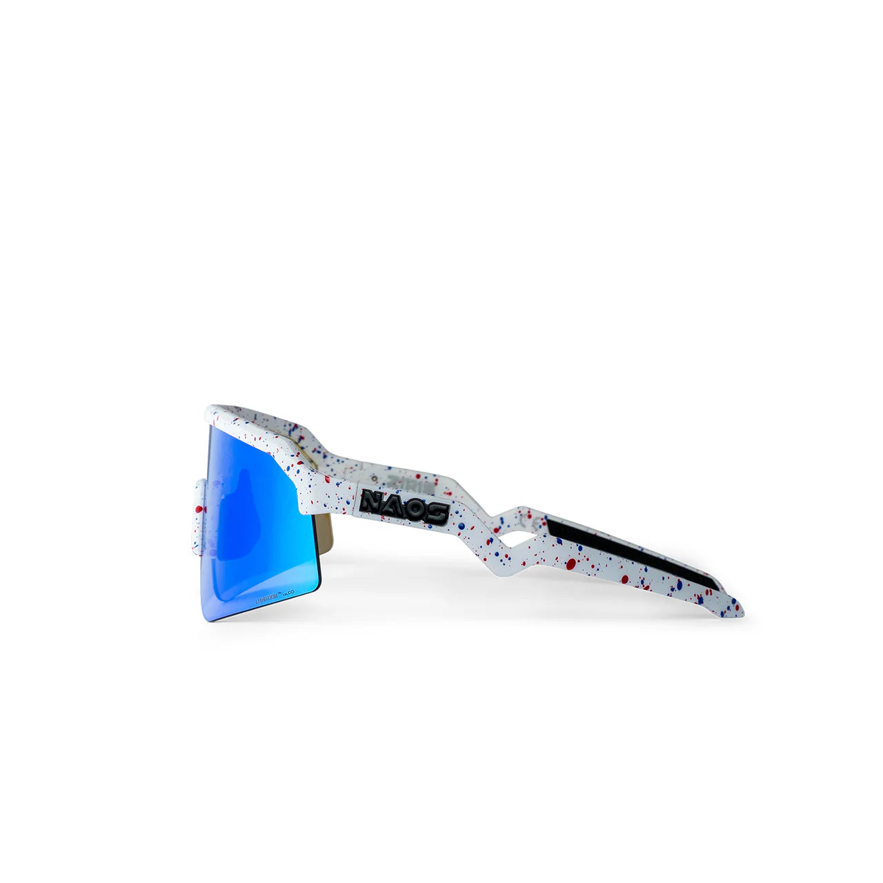 NAOS Ziris Photochromic White Funfetti / Blue + Clear Lens