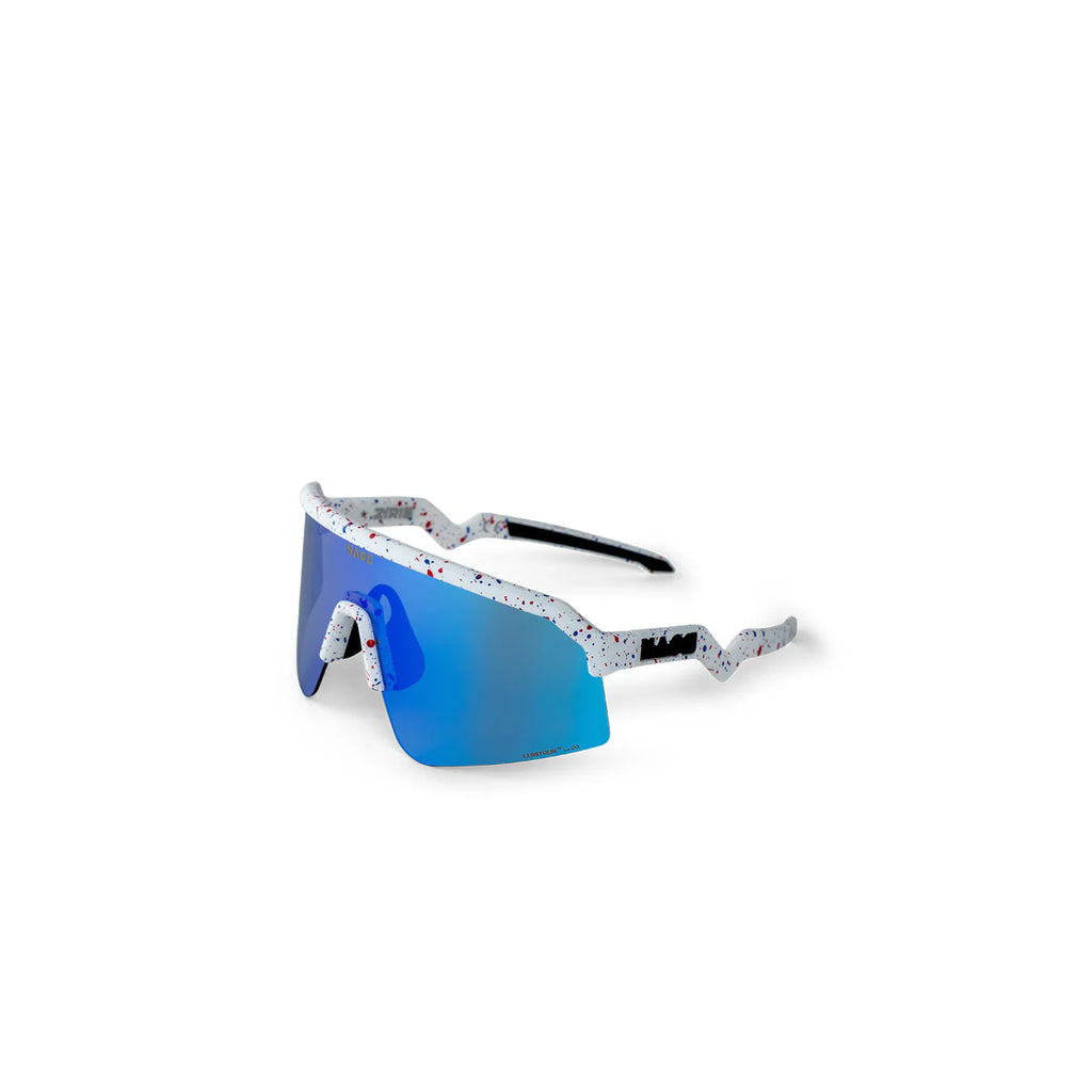 NAOS Ziris Photochromic White Funfetti / Blue + Clear Lens